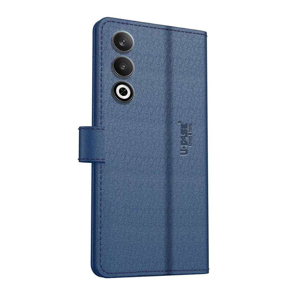 U-CASE Magnetic Flip Cover for ONEPLUS NORD CE 4 Vegan Foldable Stand & Pocket Magnetic Closure - Aibex